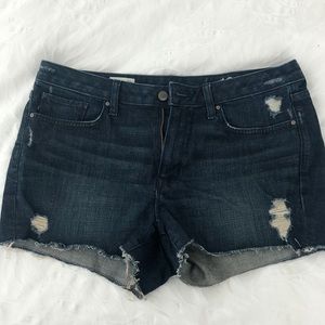 GAP slim cut off jean shorts